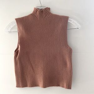 Zara Cropped Sweater Tank